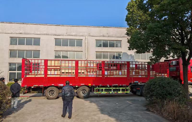 The last batch of valves was successfully sent to South Korea